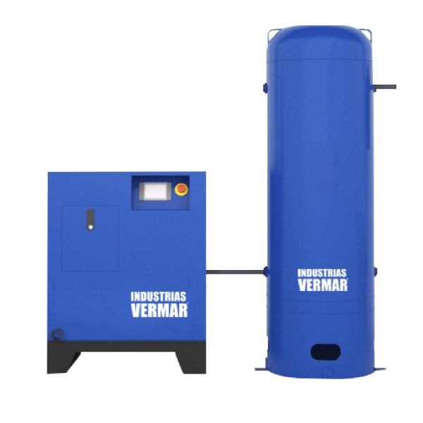 Compresor Vermar 7.5HP 180L Motor Dsl 7.5HP