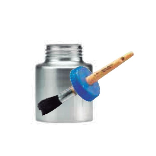 Lata de Aluminio 1/4 GL C/Tapa Azul